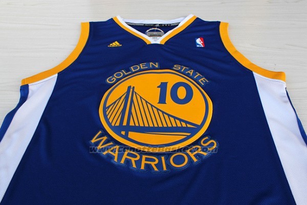 Maglia Golden State Warriors David Lee #10 Blu